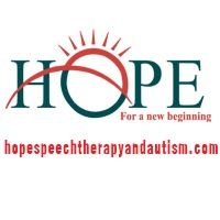 Hope Speech Therapy and Autism